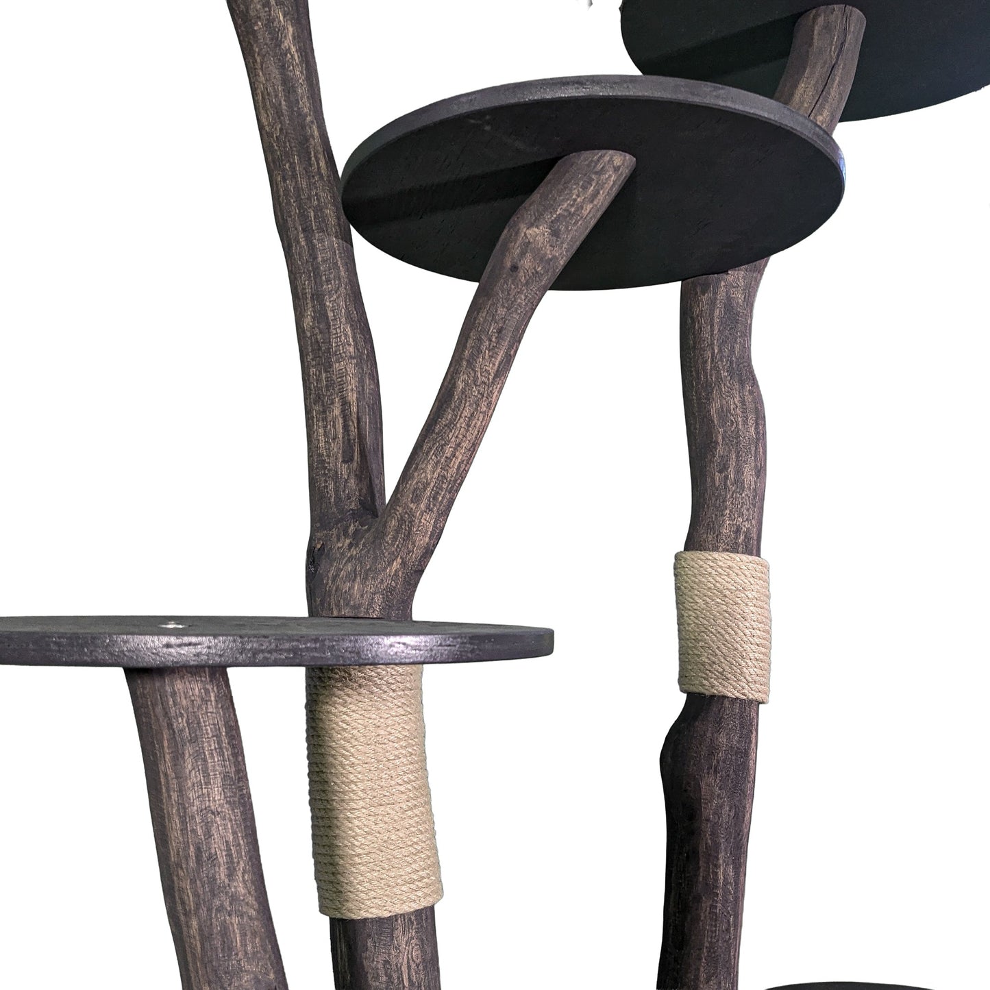 Outdoor Natural Cat Tree 4557 Cat Tree Natural Wood Design 190 cm high
