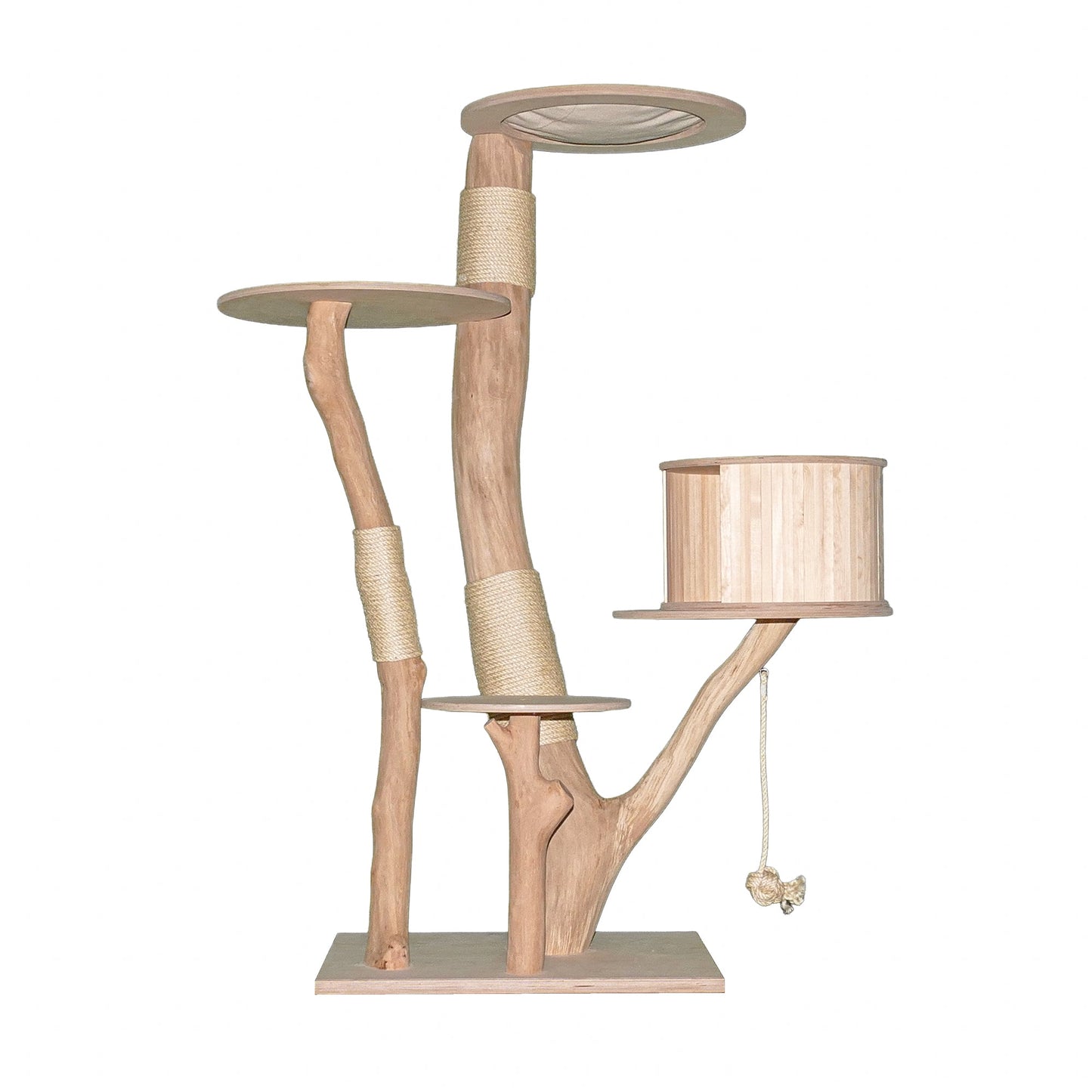 Natural Cat Tree 4629 Cat Tree Natural Wood Design 173 cm high