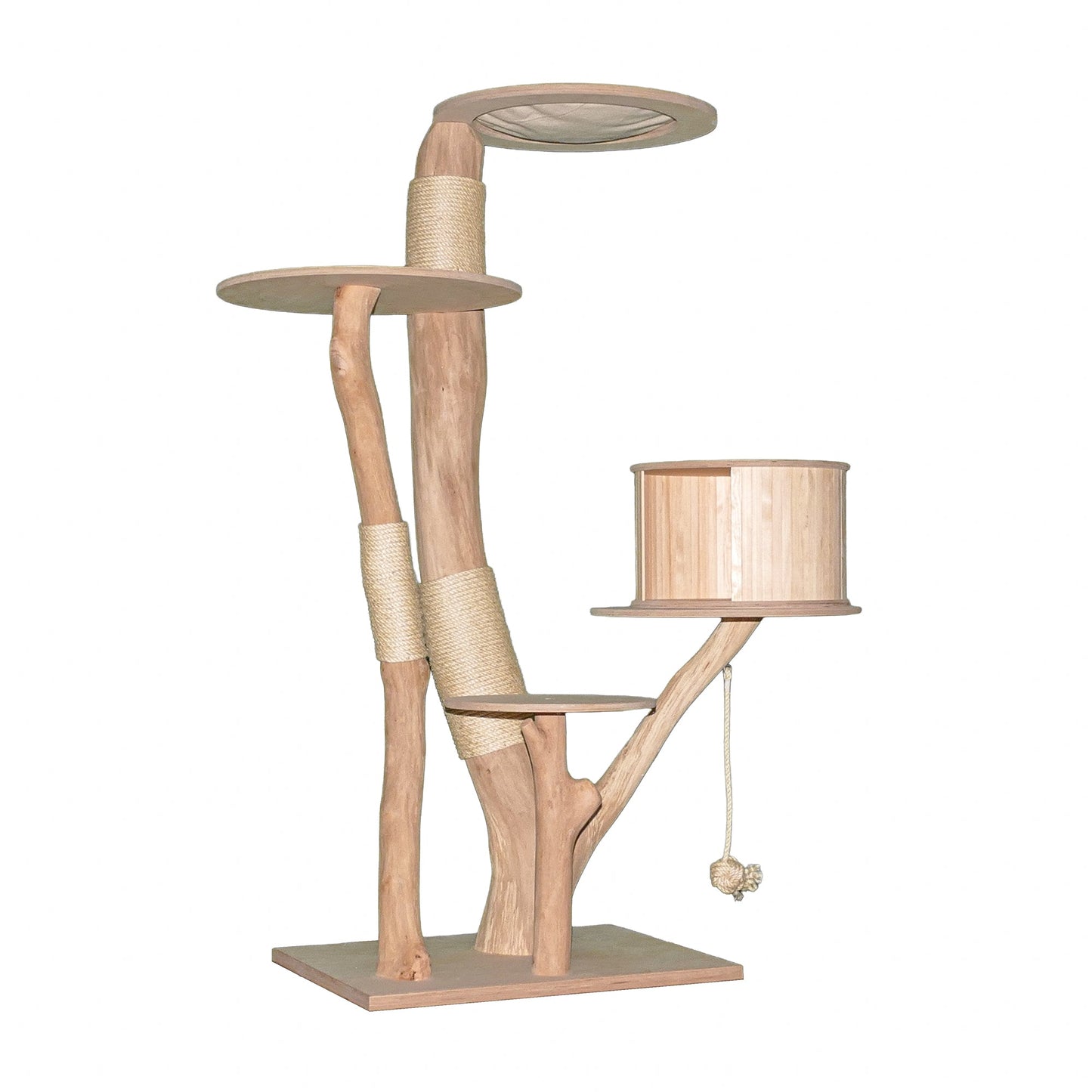 Natural Cat Tree 4629 Cat Tree Natural Wood Design 173 cm high