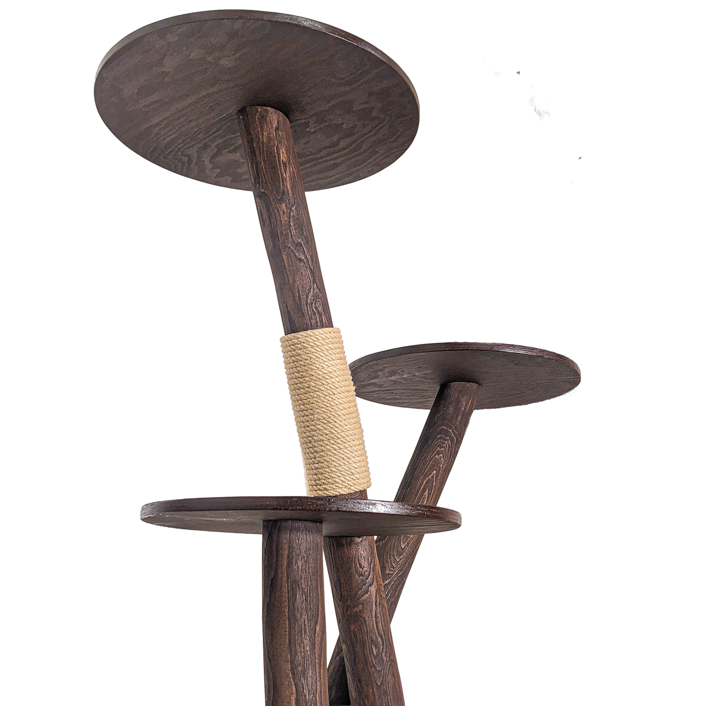 Outdoor Natural Cat Tree CA0033 Cat Tree Natural Wood Design 160 cm high