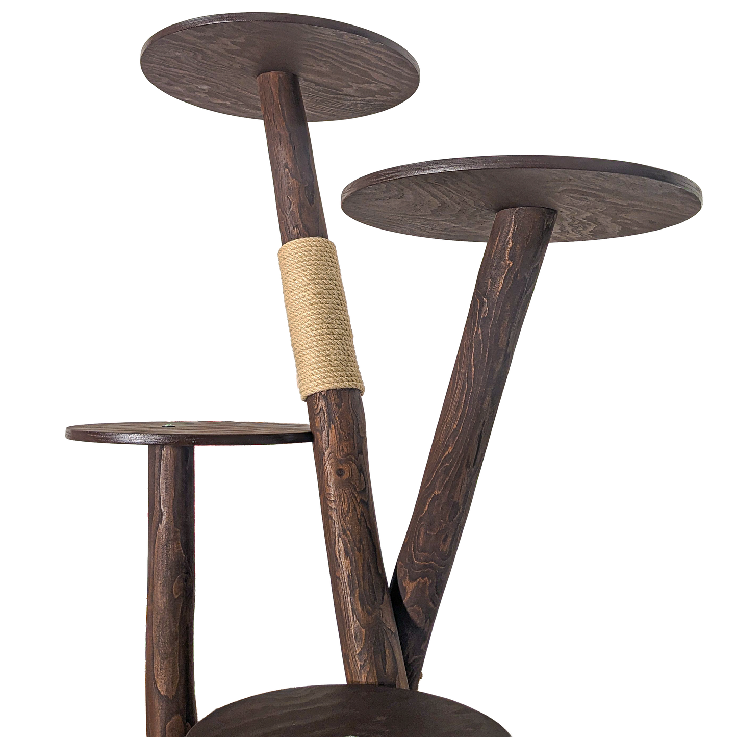 Outdoor Natural Cat Tree CA0033 Cat Tree Natural Wood Design 160 cm high