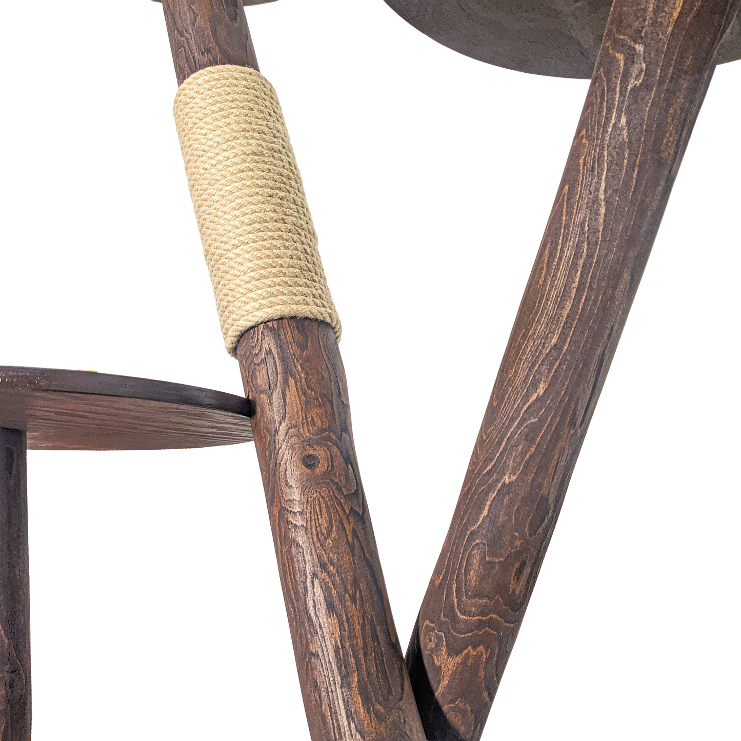 Outdoor Natural Cat Tree CA0033 Cat Tree Natural Wood Design 160 cm high