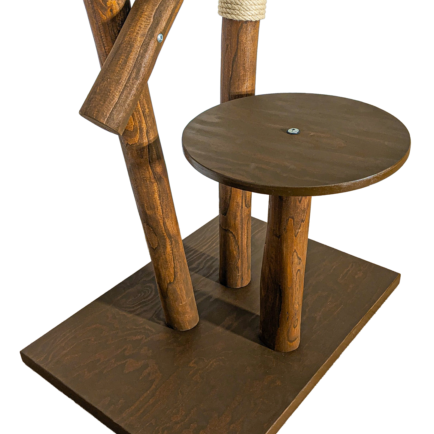Outdoor Natural Cat Tree CA0034 Cat Tree Natural Wood Design 155 cm high