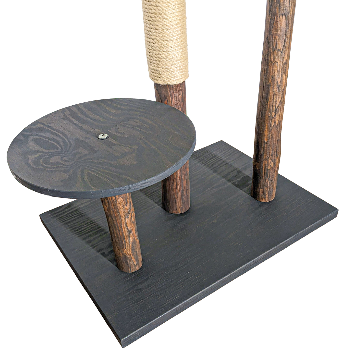 Outdoor Natural Cat Tree CA0037 Cat Tree Natural Wood Design 125 cm high