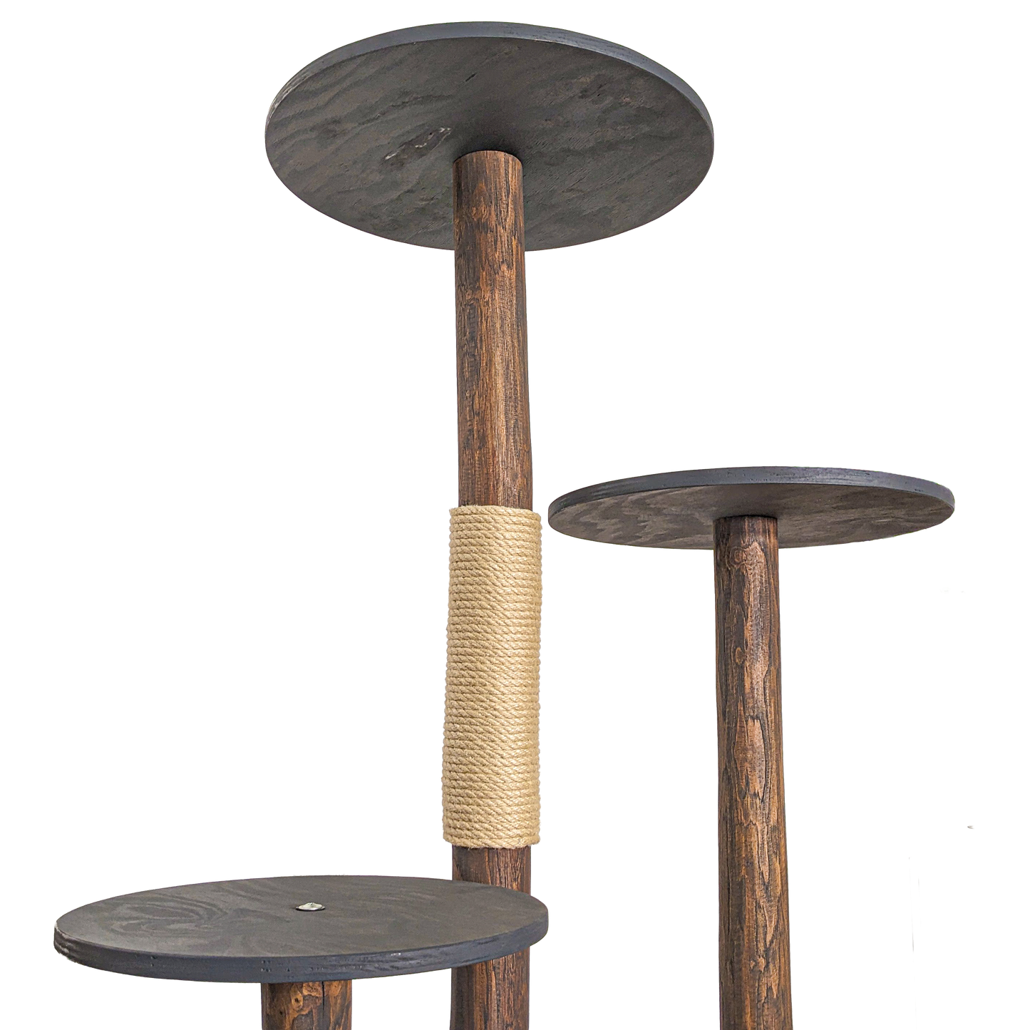 Outdoor Natural Cat Tree CA0037 Cat Tree Natural Wood Design 125 cm high