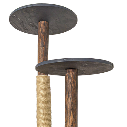 Outdoor Natural Cat Tree CA0037 Cat Tree Natural Wood Design 125 cm high