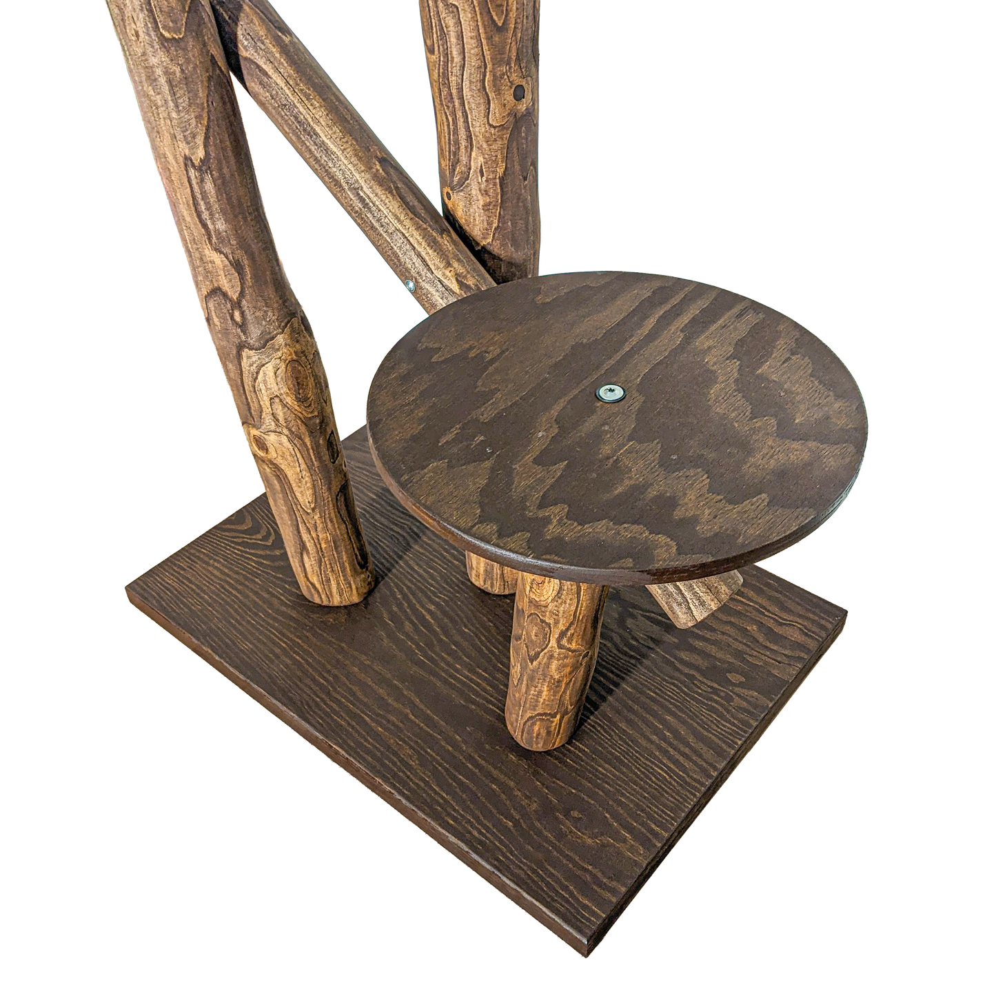 Outdoor Natural Cat Tree CA0038 Cat Tree Natural Wood Design 155 cm high