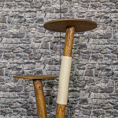 Outdoor Natural Cat Tree CA0012 Cat Tree Natural Wood Design 105 cm high