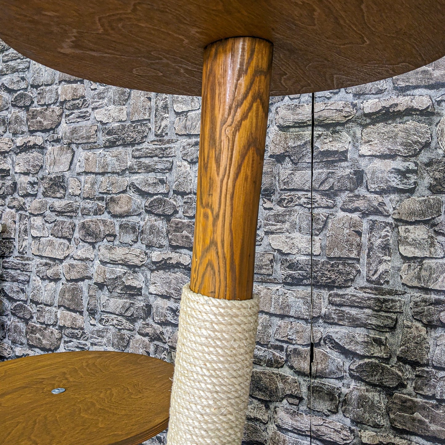 Outdoor Natural Cat Tree CA0012 Cat Tree Natural Wood Design 105 cm high