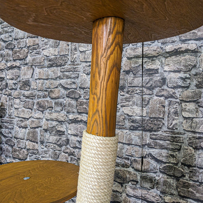 Outdoor Natural Cat Tree CA0012 Cat Tree Natural Wood Design 105 cm high