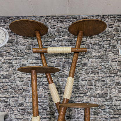 Outdoor Natural Cat Tree CA0014 Cat Tree Natural Wood Design 200 cm high