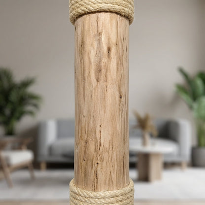 Scratching Post CS0020 Natural Wood Design Cat Tree 125 cm high Natural Cat Tree